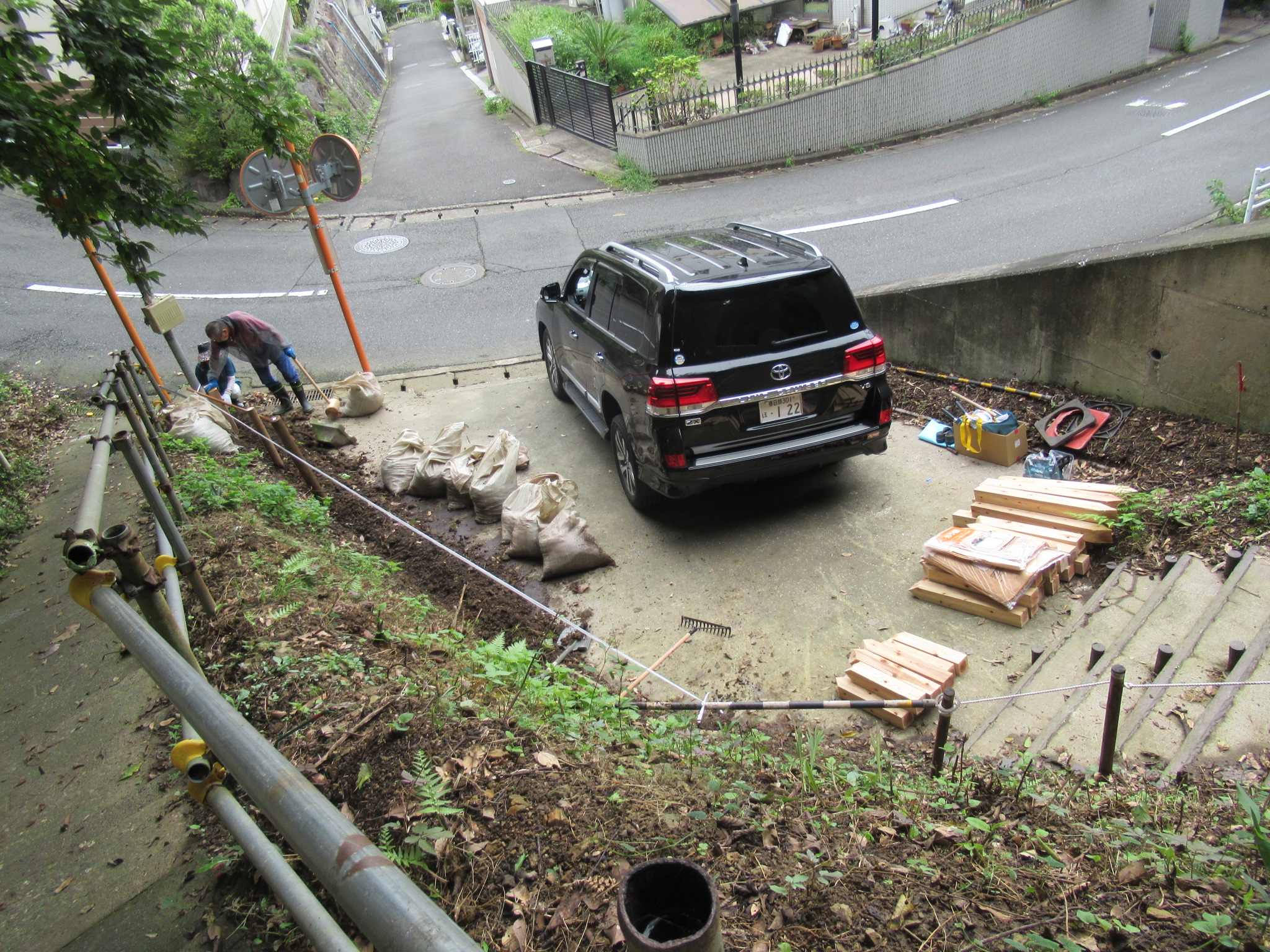 披露山公園入口