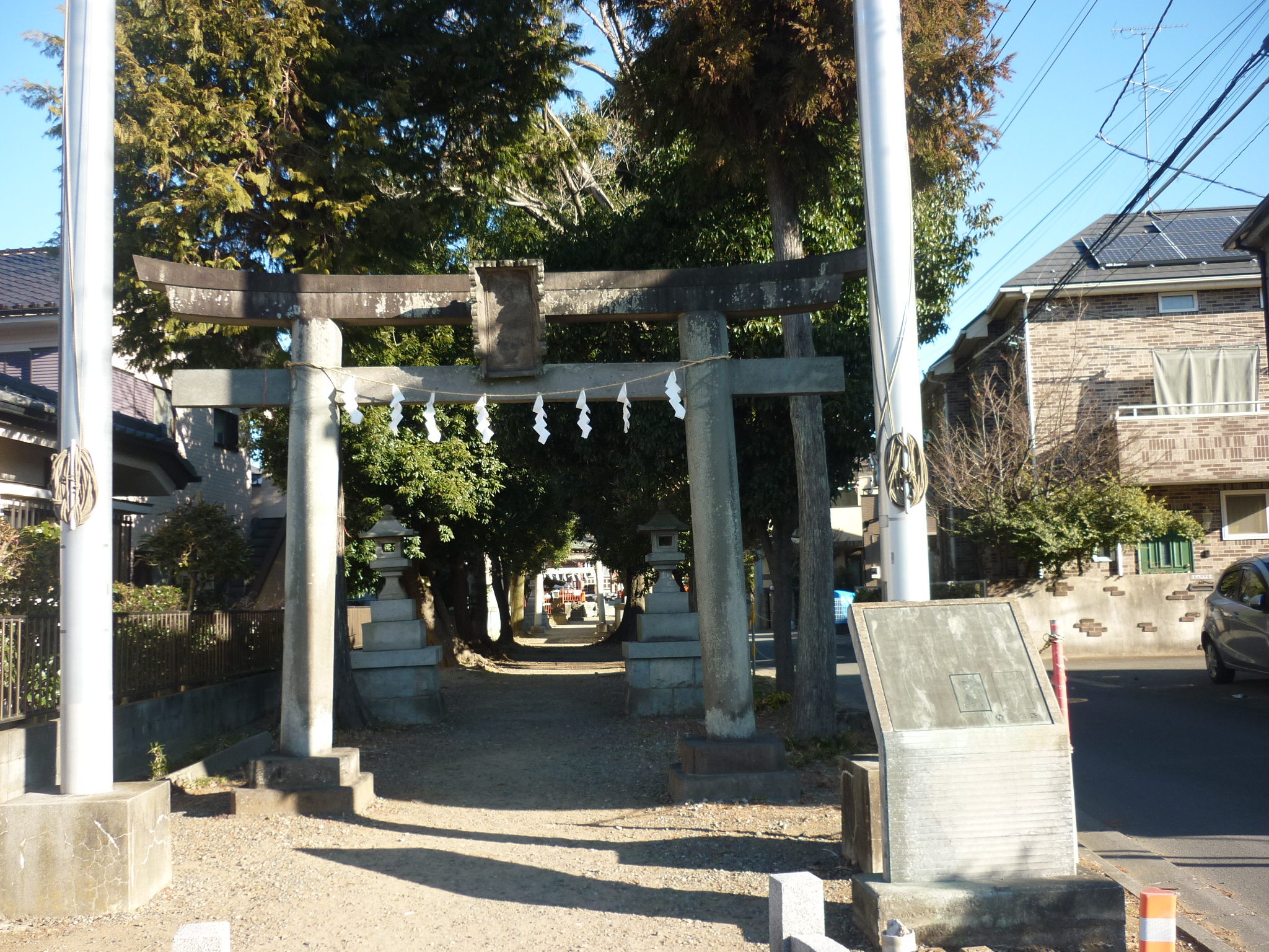青渭神社鳥居